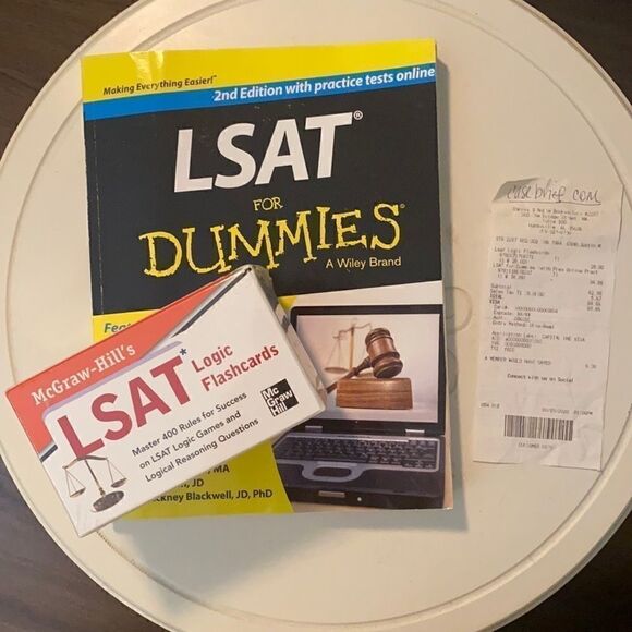 L SAT for dummies with practice tests & L SAT flash cards (unopened). - Picture 1 of 4